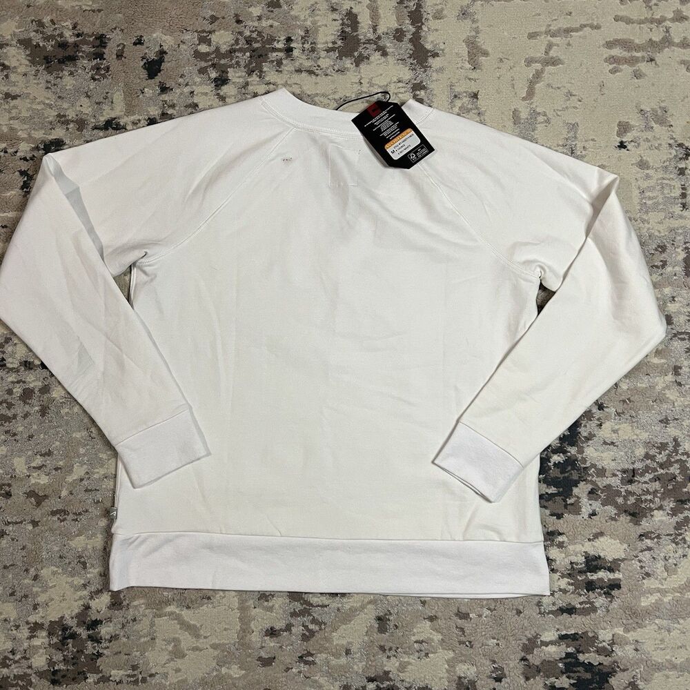 Antigua NFL NWT White Cincinnati Bengals V Neck Sweater Pullover Sz M NEW - Picture 6 of 10